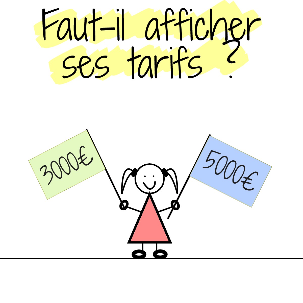 afficher tarifs entrepreneur indépendant