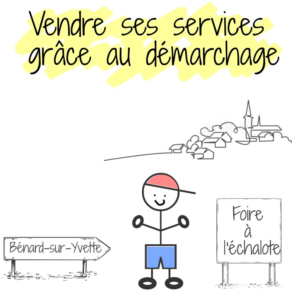 vente services démarchage