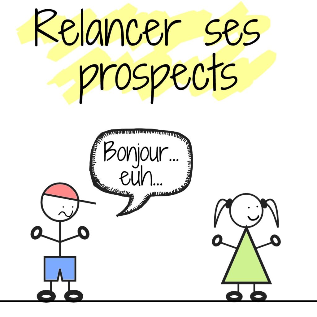 message relance prospect freelance