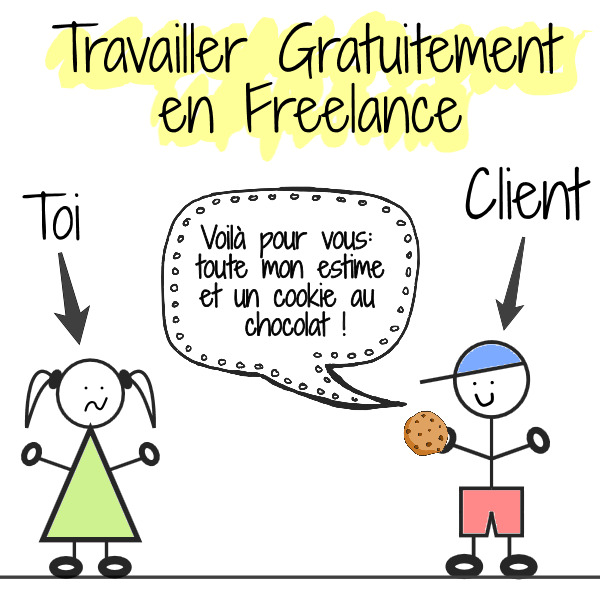 travail gratuit freelance